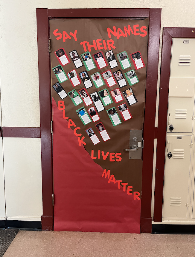 Black History Month Door Decorating Contest Loudspeaker